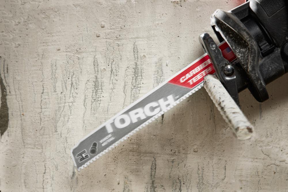 Milwaukee 9 in. 7TPI THE TORCH Carbide Teeth SAWZALL Blade - Ascmtools