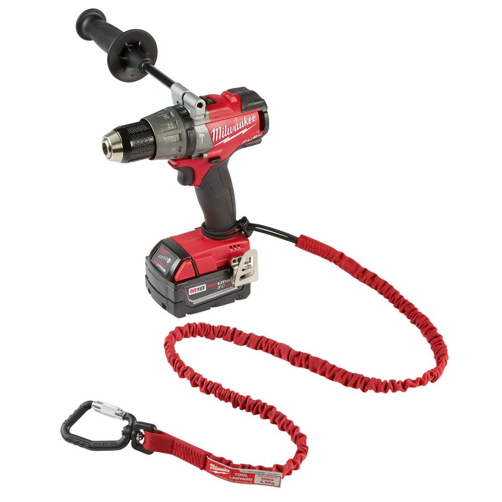 Milwaukee 10 Lb. Extended Reach Locking Tool Lanyard - Ascmtools