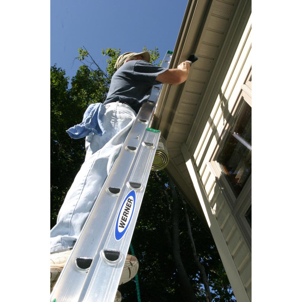 Werner 36 Ft. Type II Aluminum Extension Ladder - Ascmtools