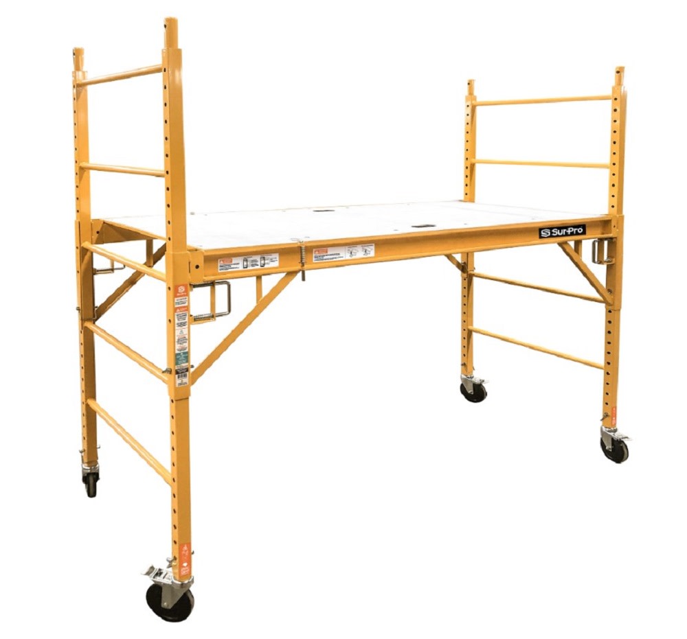 Magnum Tool Group 6′ Stackable Bakers Scaffold with Walkboard - Ascmtools