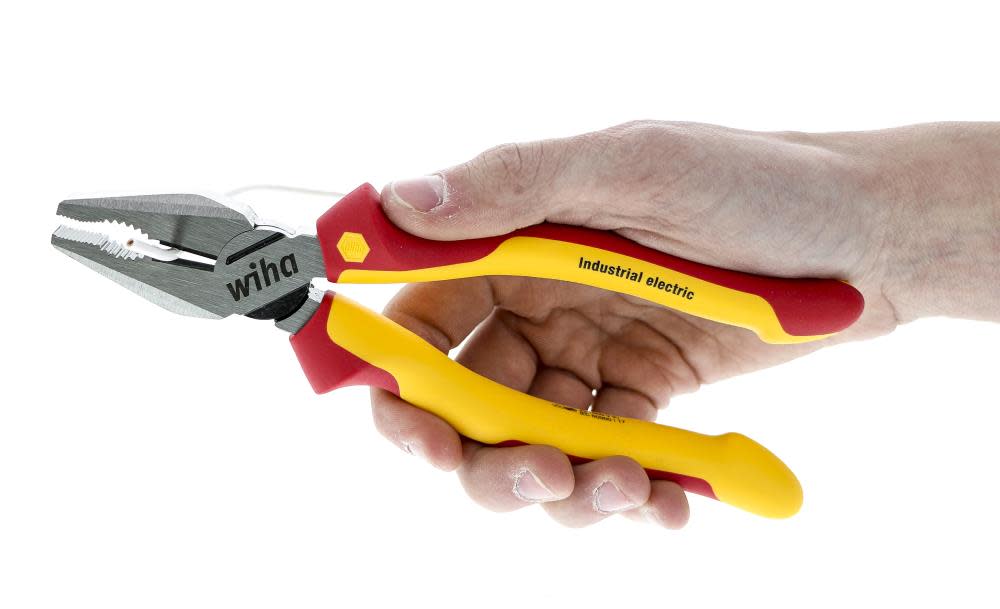 Wiha Insulated Industrial Pliers Cutters and Screwdriver Set 6 Piece - Ascmtools