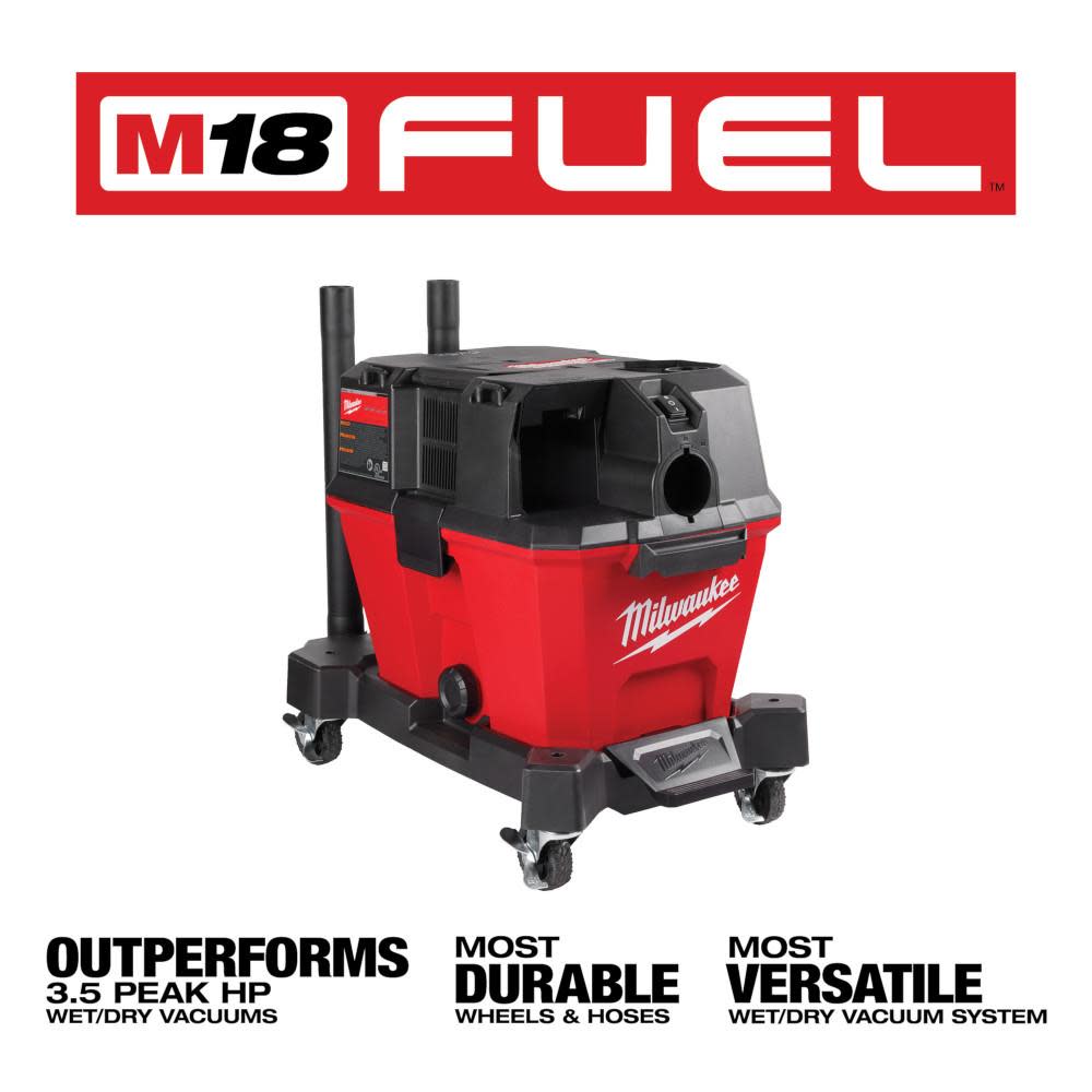 Milwaukee M18 FUEL Wet/Dry Vacuum 6 Gallon Bare Tool - Ascmtools