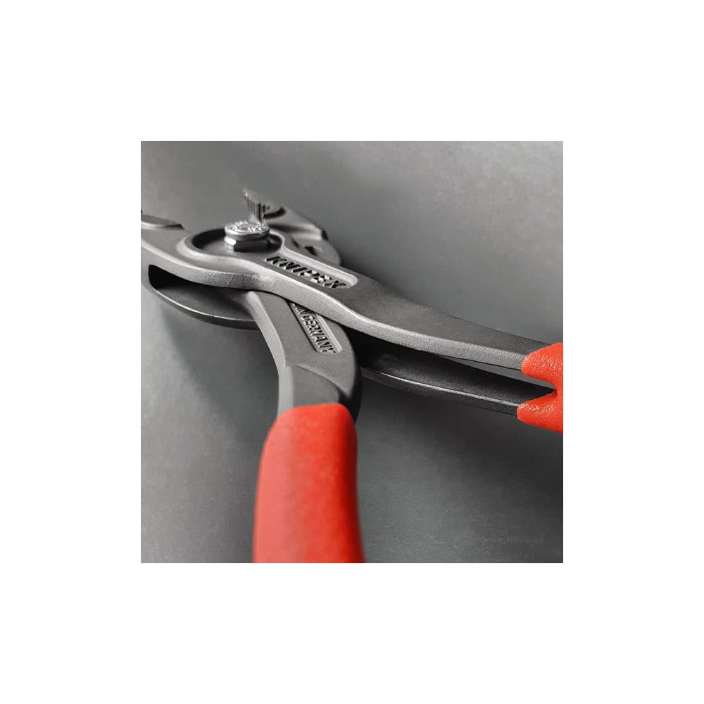 Knipex 8 In. TwinGrip Slip Joint Pliers with Dipped Handle - Ascmtools