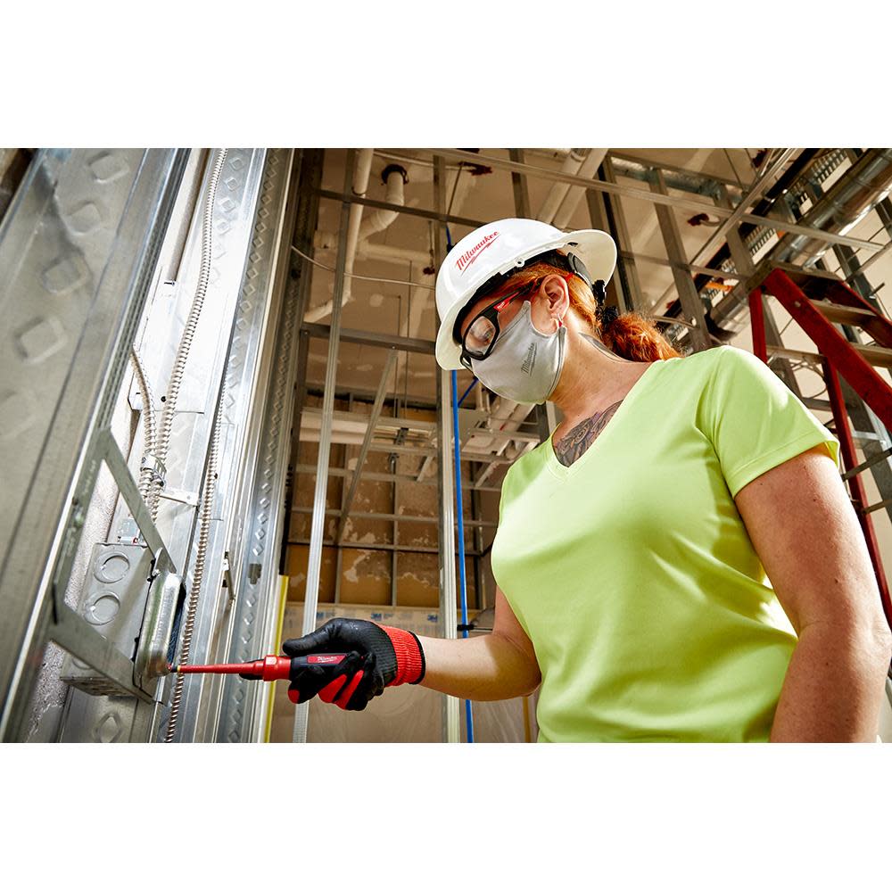 Milwaukee 10PK Gray 2-Layer Face Mask - Ascmtools