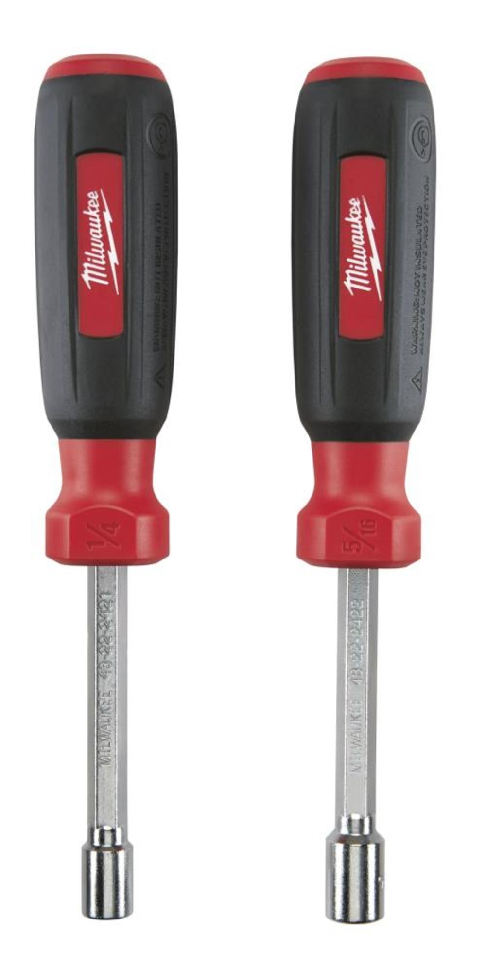 Milwaukee 2-Piece SAE Hollow Shaft Nut Driver Set - Ascmtools