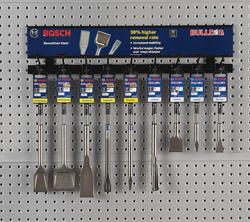 Bosch 10″ Gouging Chisel SDS plus Bulldog Hammer Steel - Ascmtools