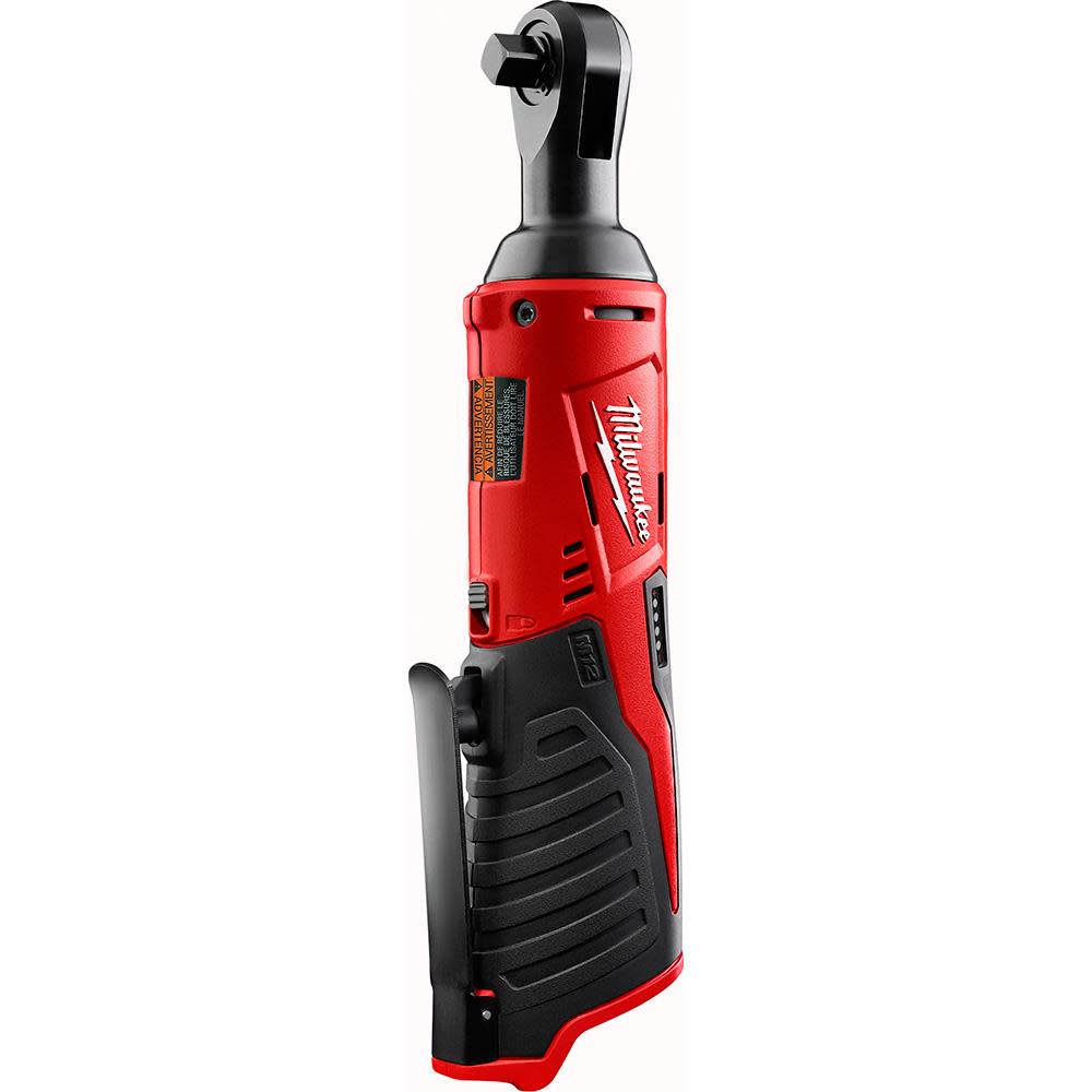 Milwaukee M12 Cordless 3/8 In. Ratchet (Bare Tool) - Ascmtools