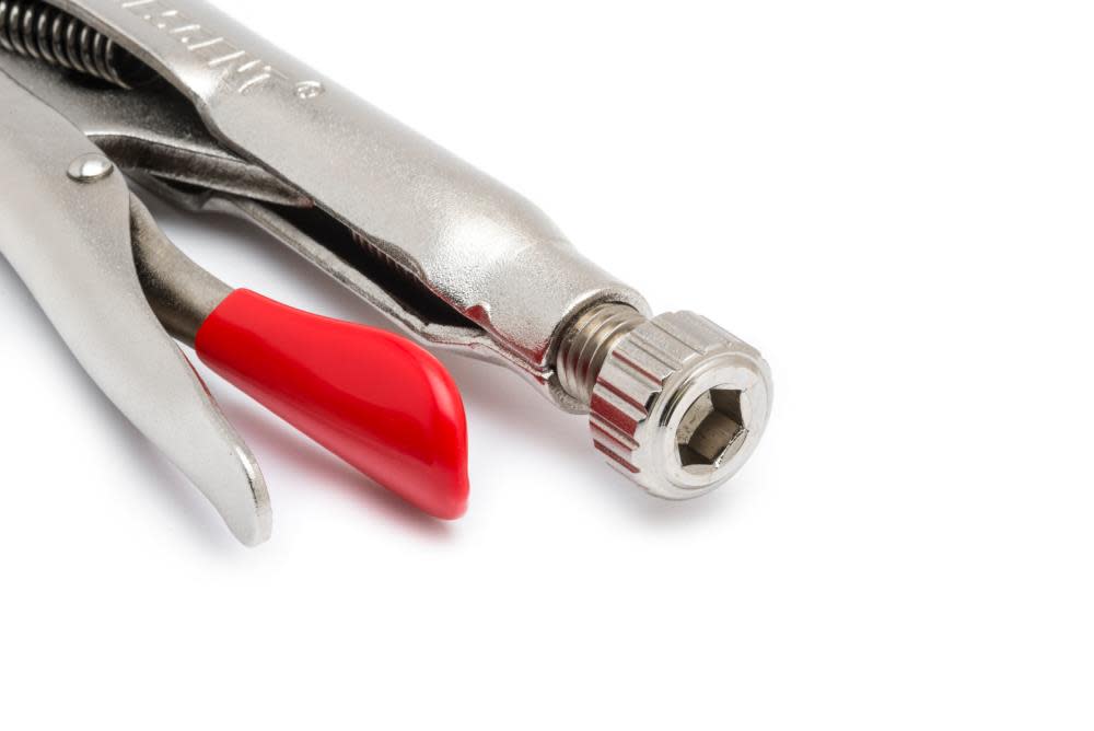 Crescent Curved Jaw Locking Pliers with Cutter - Ascmtools