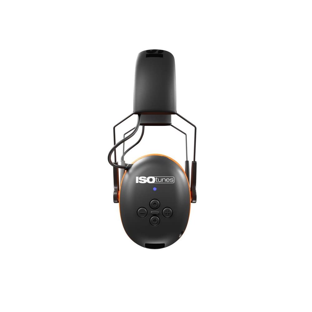 ISOtunes Air Defender EN352 Bluetooth Earmuff Orange/Black 79 dB - Ascmtools