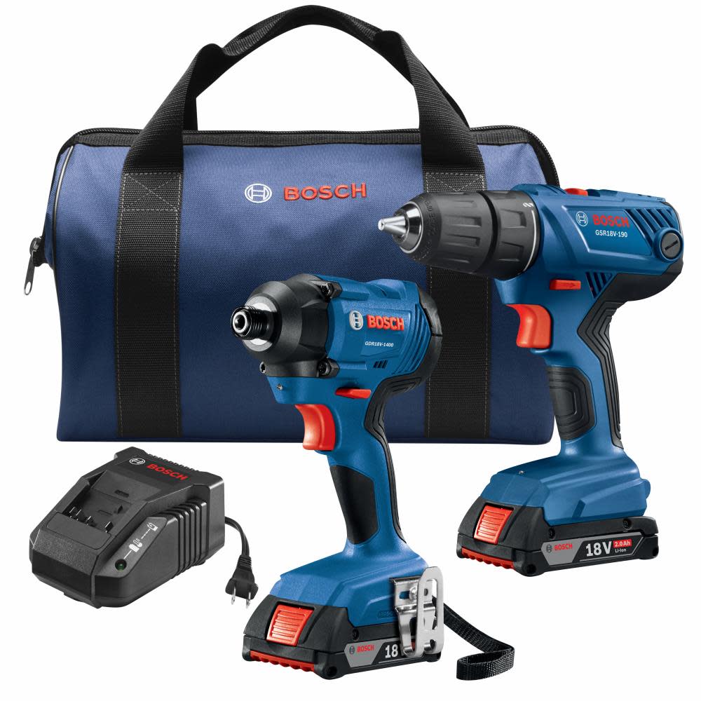 Bosch 18V 2 Tool Combo Kit - Ascmtools
