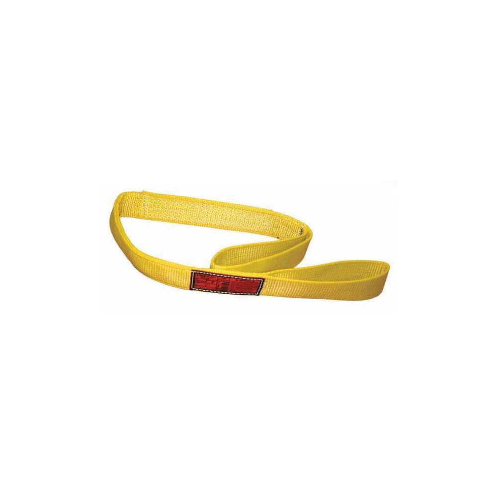 Stren-Flex 20 Ft. 2-Ply Flat Eye and Eye Type 3 Nylon Web Sling - Ascmtools