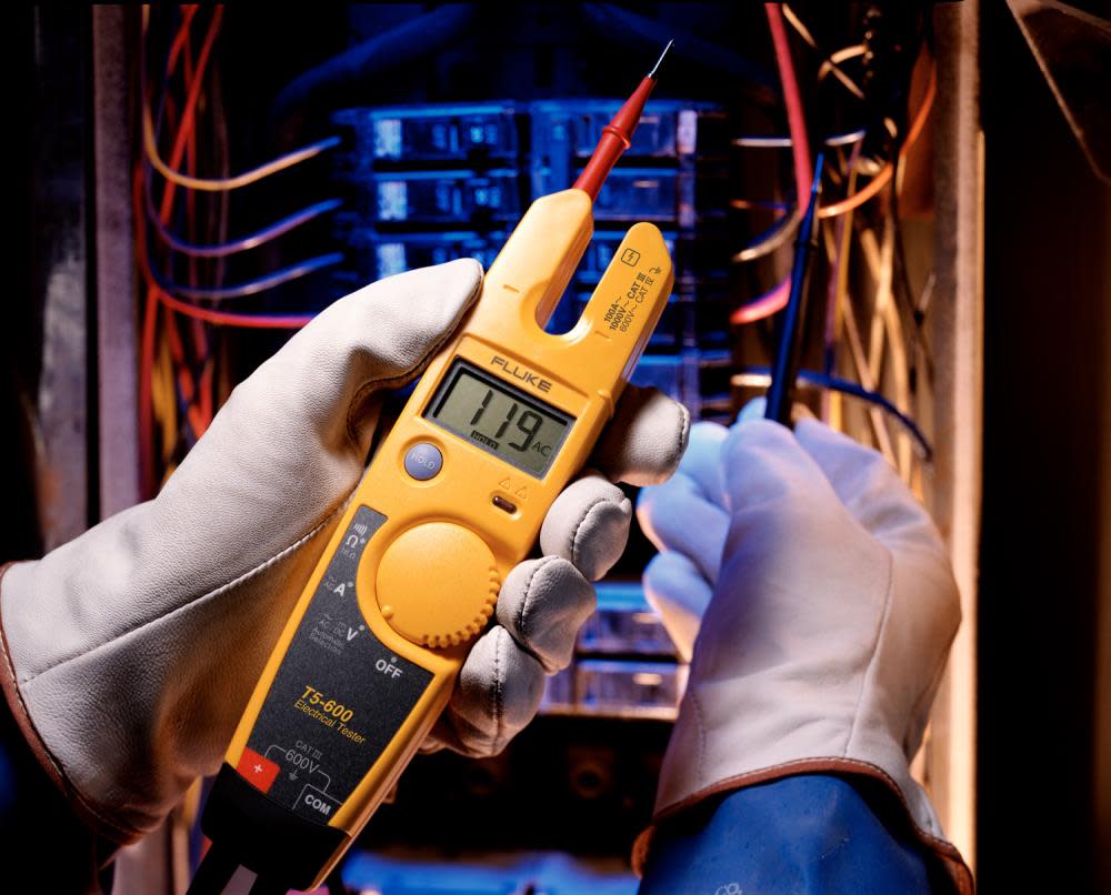 Fluke T5-1000 Voltage Continuity and Current Tester - Ascmtools