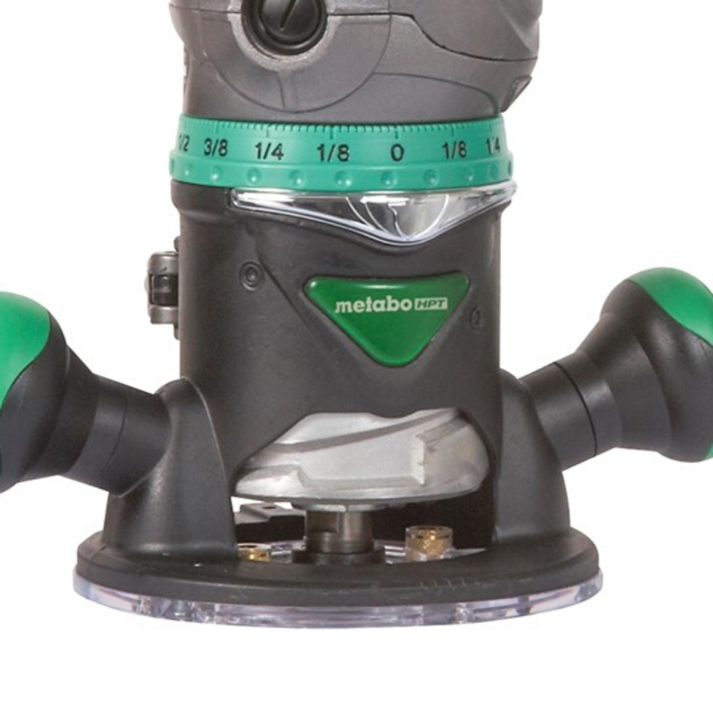 Metabo HPT 2-1/4 Peak HP Variable Speed Fixed/Plunge Base Router Kit | KM12VC - Ascmtools