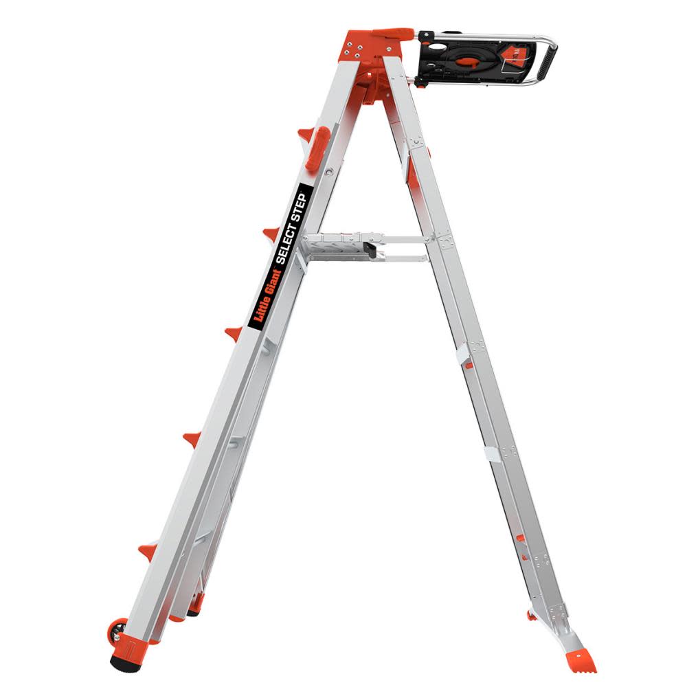 Little Giant Safety Select Step M6 Aluminum Type 1AA Step Ladder - Ascmtools