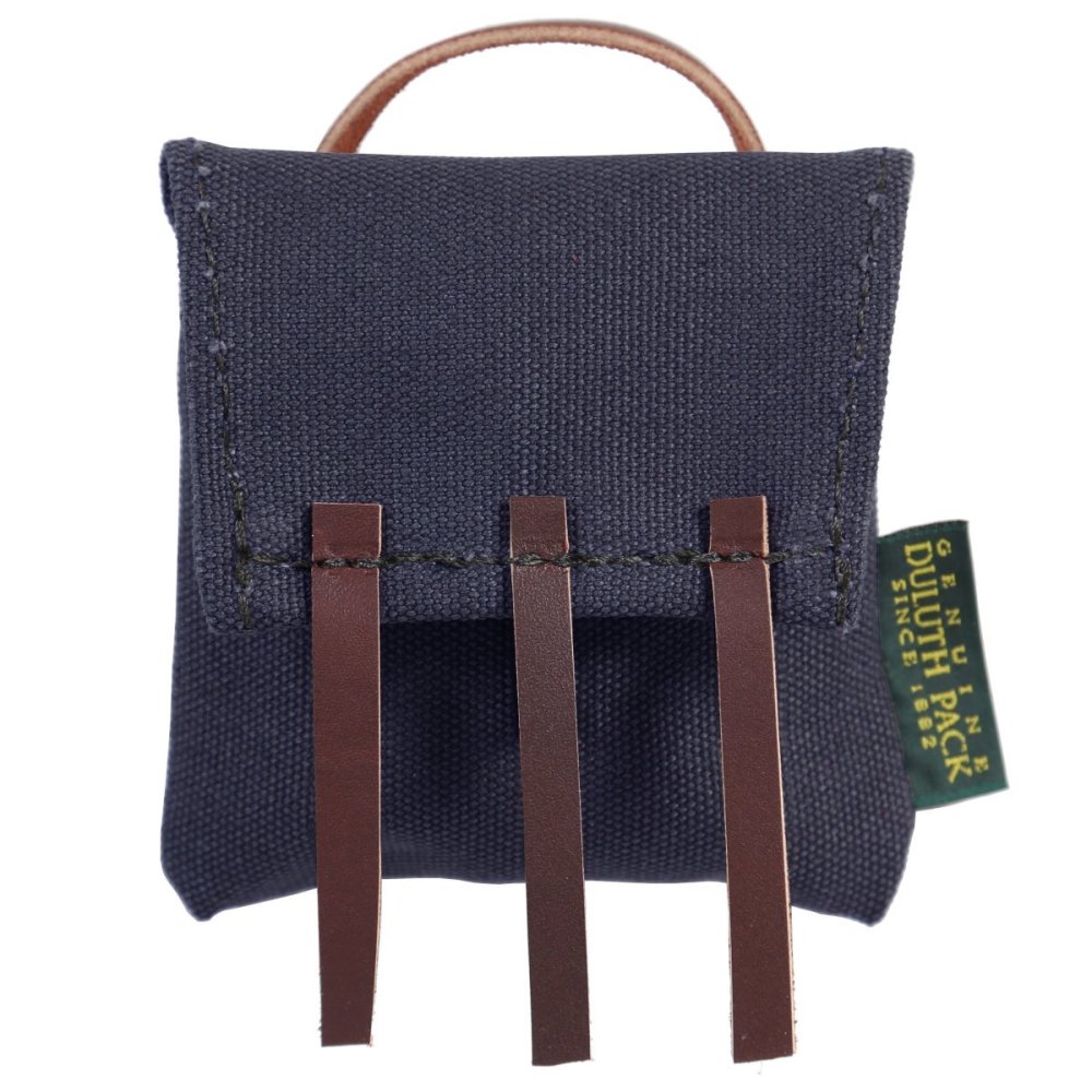 Duluth Pack Navy Canvas Mini Ornament Pack - Ascmtools