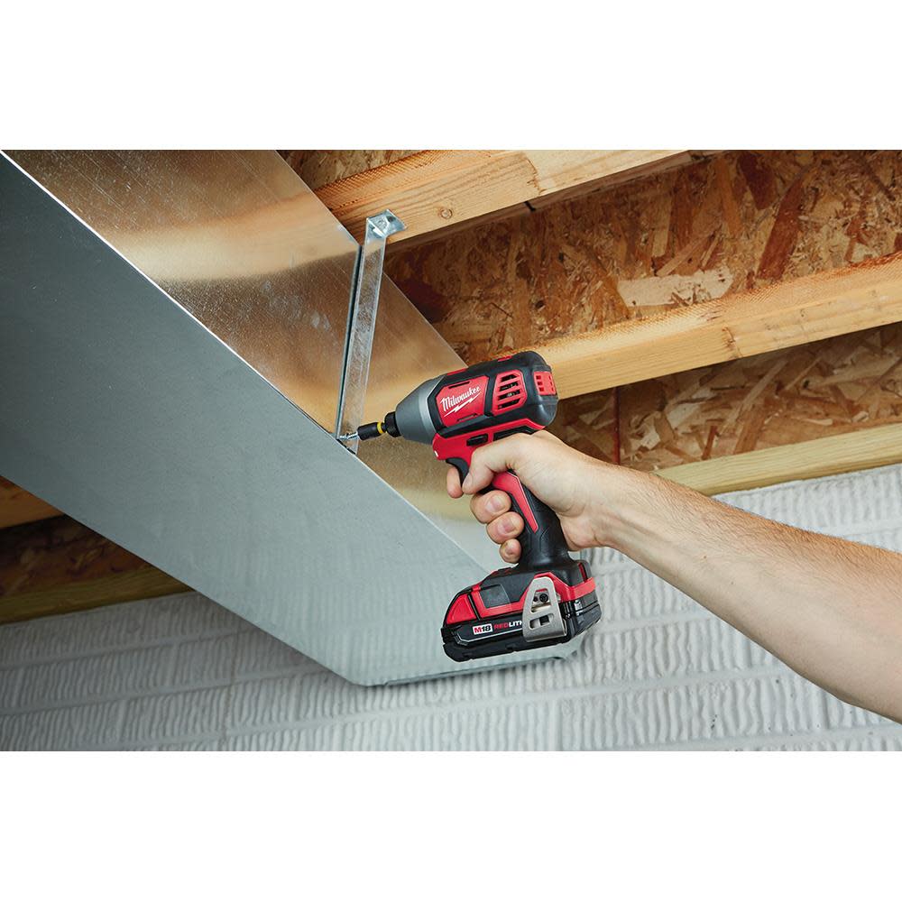 Milwaukee M18 2 Speed 1/4 Hex Impact Driver Compact Kit - Ascmtools