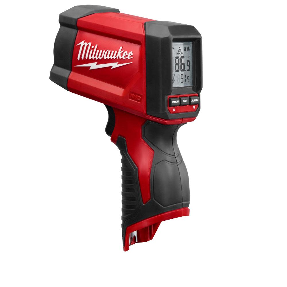 Milwaukee M12 12:1 Infrared Temp-Gun NIST - Ascmtools