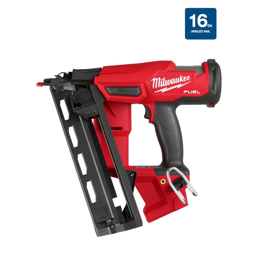 Milwaukee M18 FUEL Angled Finish Nailer 16 Gauge Reconditioned Bare Tool - Ascmtools