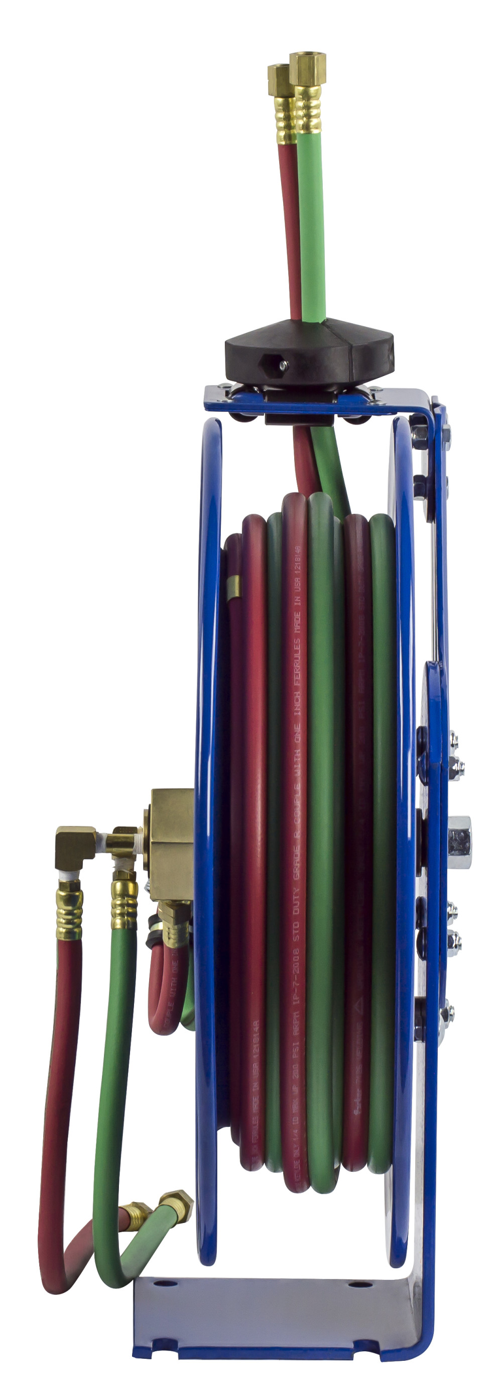 Coxreels Spring Driven Welding Hose Reel 1/4″ x 40′ Oxy-acet 200PSI - Ascmtools