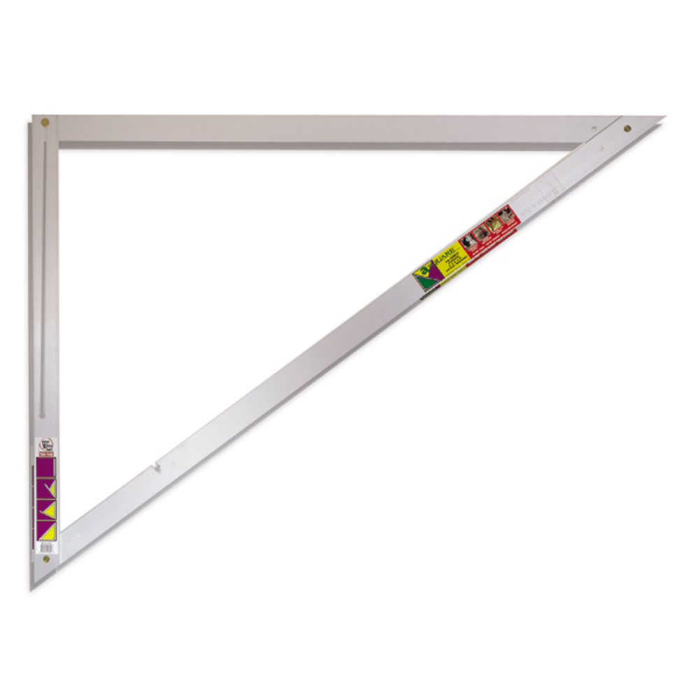 C H Hanson 3 Ft. x 4 Ft. x 5 Ft. Heavy Duty Aluminum 90 Folding Layout a Square - Ascmtools