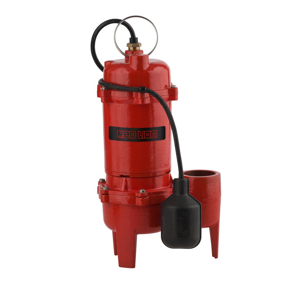Red Lion RL-WC50TA 1/2 HP Cast Iron Sewage Pump - Ascmtools