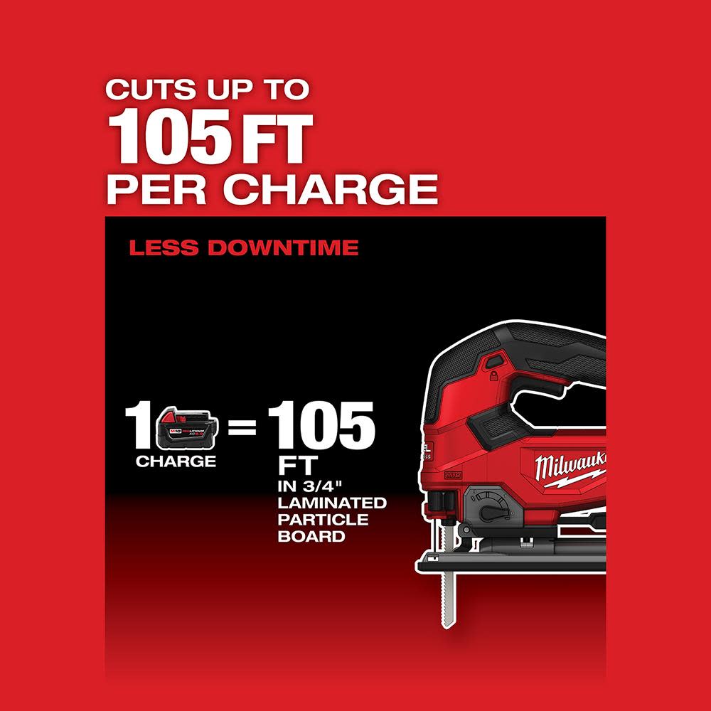 Milwaukee M18 FUEL D-handle Jig Saw - Ascmtools