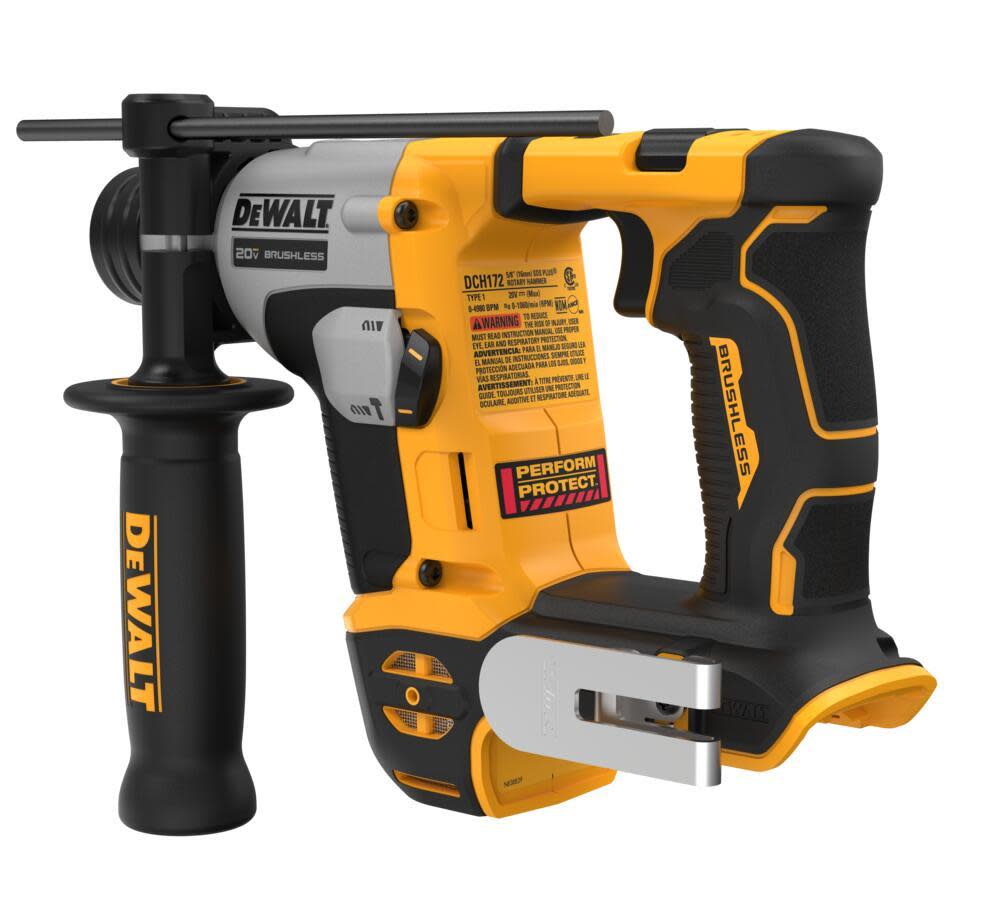 DEWALT ATOMIC 20V MAX 5/8″ Brushless SDS PLUS Rotary Hammer Bare Tool - Ascmtools
