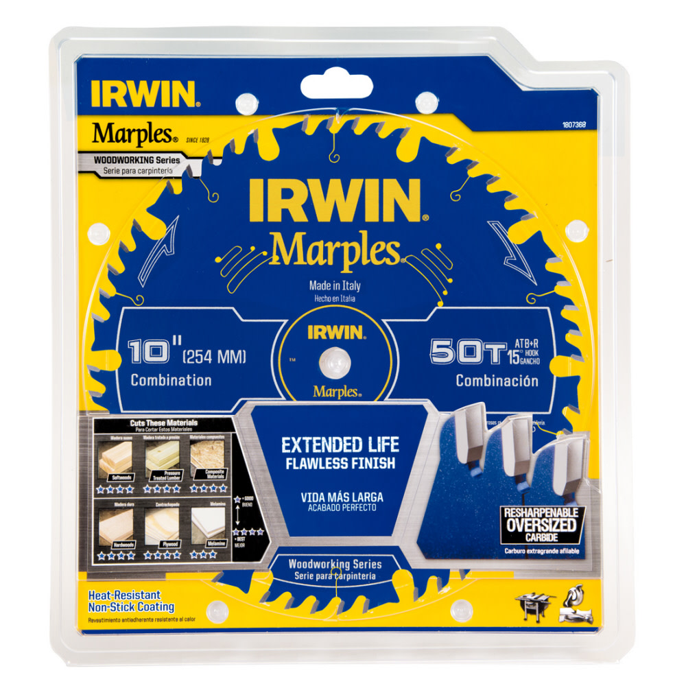 Irwin Marples WW CSB 10 In. 50T AT+R - Ascmtools