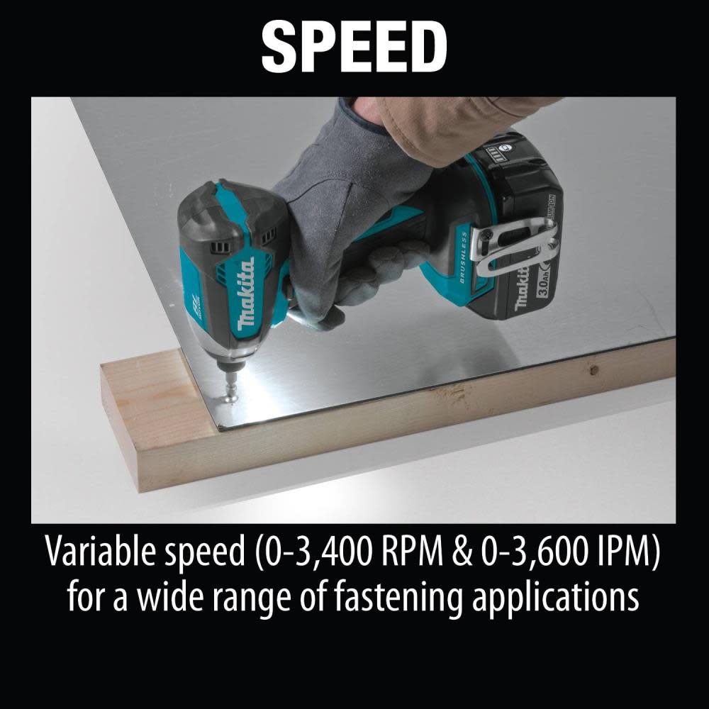 Makita 18V LXT Lithium-Ion Brushless Cordless 2-Pc. Combo Kit (3.0Ah) - Ascmtools