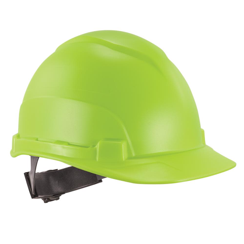 Ergodyne Skullerz 8967 Lime Lightweight Cap Style Hard Hat Class E - Ascmtools