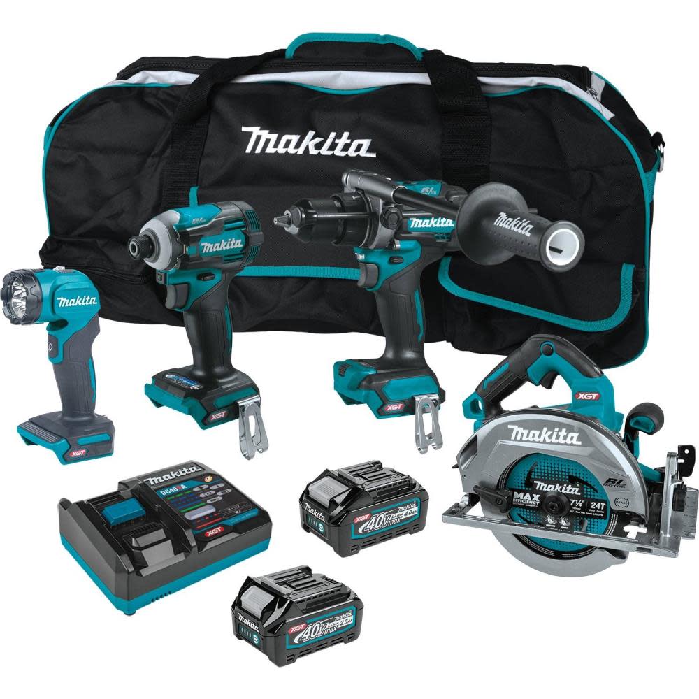 Makita XGT 40V max Combo Kit 4pc - Ascmtools