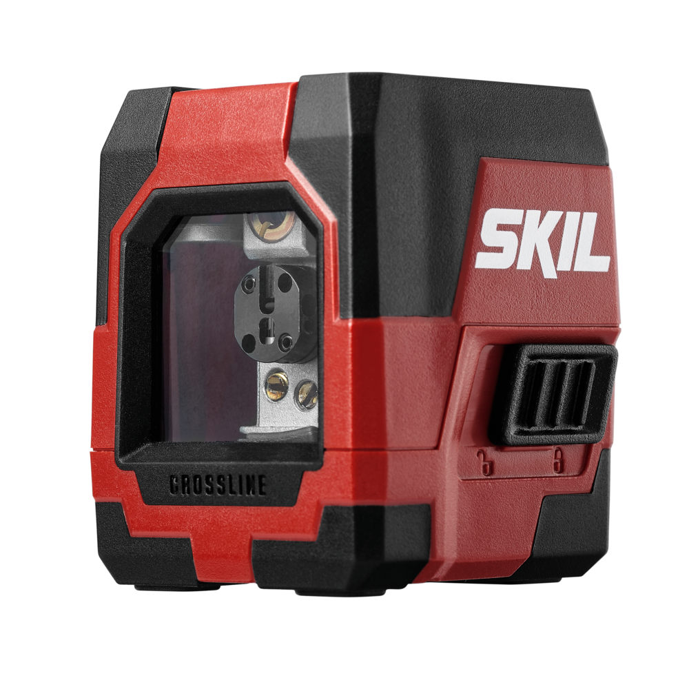 SKIL Green Cross Laser Level Self Leveling with Clamp - Ascmtools