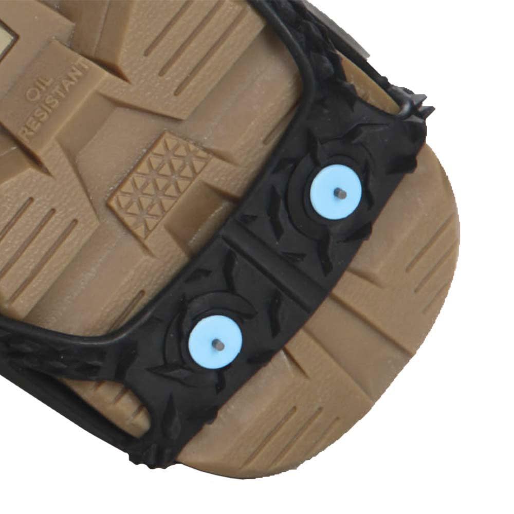 Due North All Purpose Over the Shoe Slip Resistant Footwear Traction Aid with Grip Carbide Spikes Bi-Directional Tread XL - Ascmtools