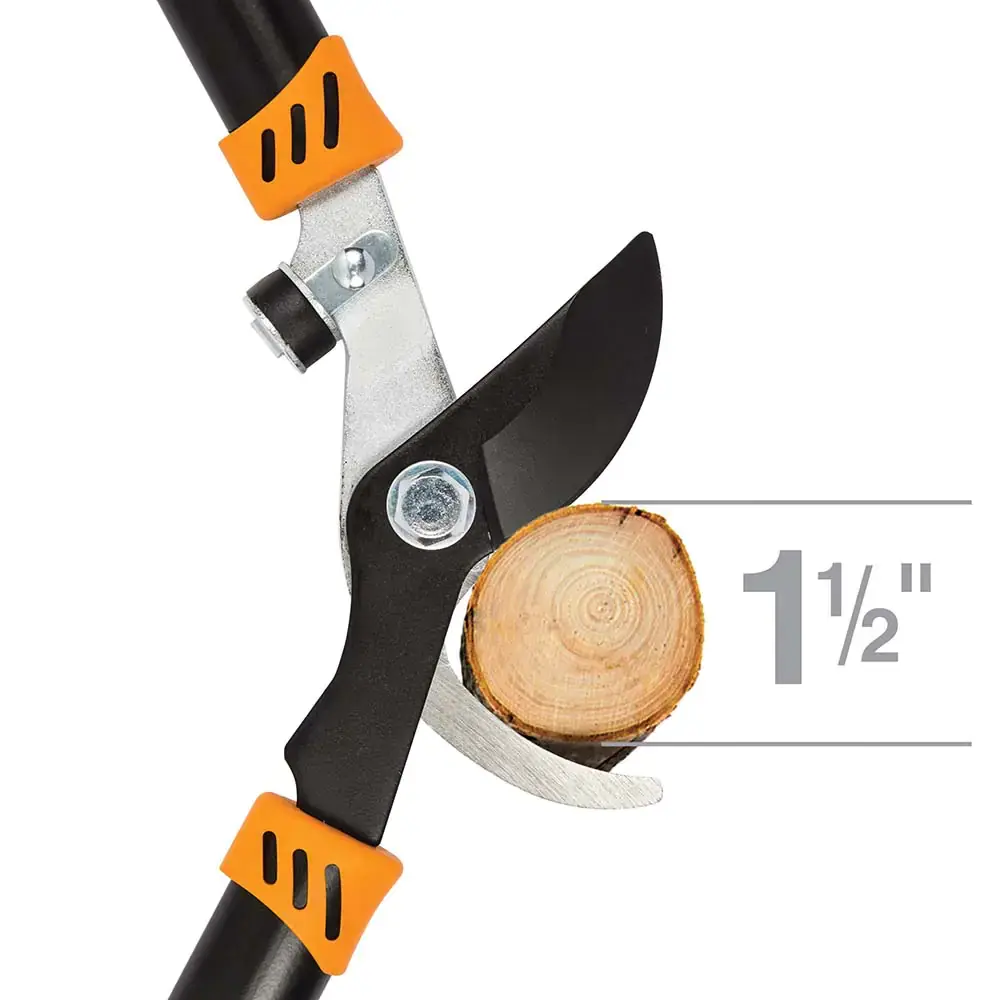 Fiskars Bypass Lopper with Non Slip Grip Aluminum Handle - Ascmtools