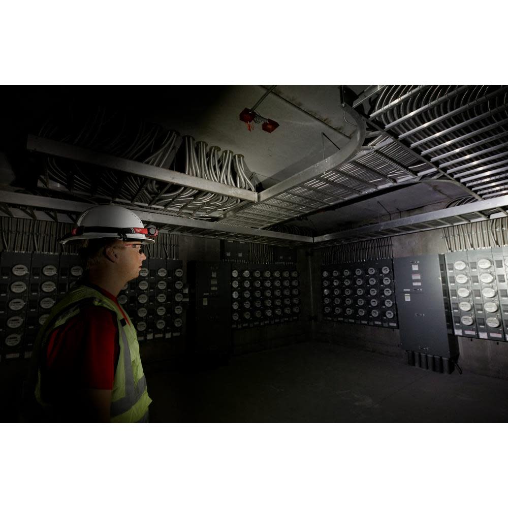 Milwaukee REDLTHIUM USB Hard Hat Headlamp - Ascmtools