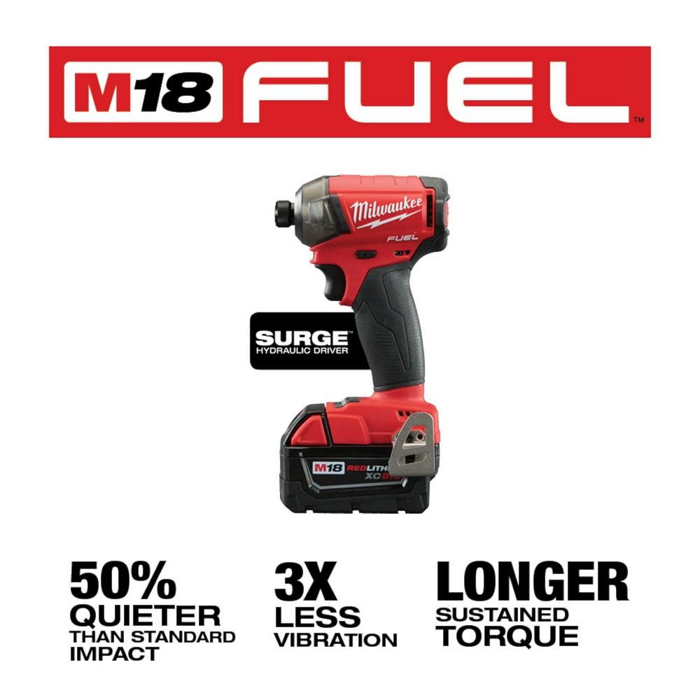 Milwaukee M18 FUEL 2 Tool Combo Kit - Ascmtools