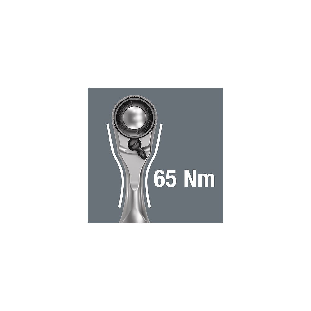 Wera Tools 8008 A Zyklop Mini 3 Ratchet with 1/4″ Drive - Ascmtools