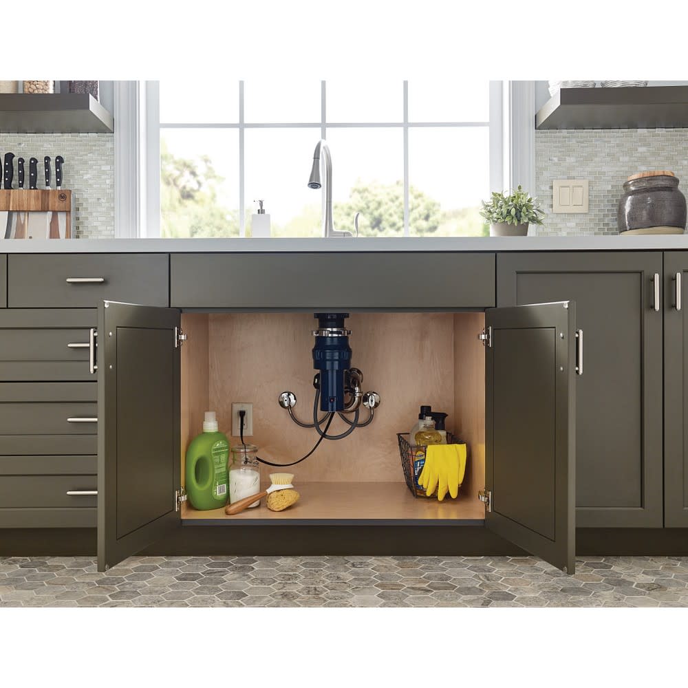 Whirlaway Garbage Disposal with Cord 1/2HP Continuous Dispenser Feed - Ascmtools