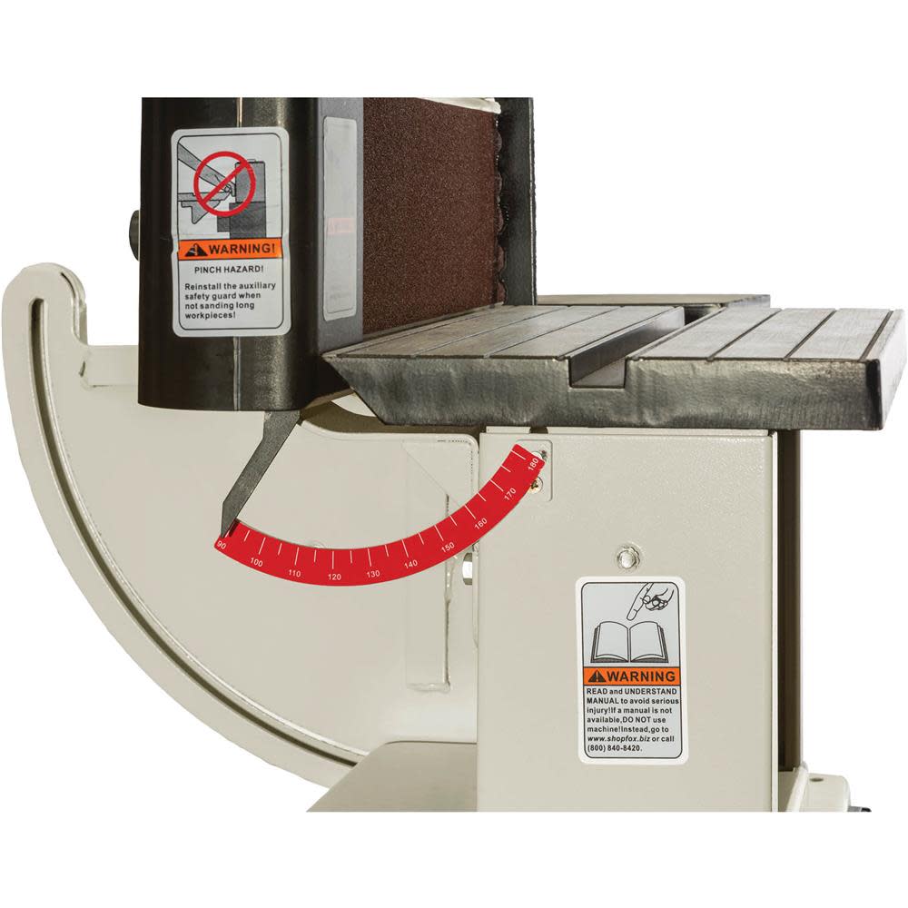 Shop Fox Horizontal/Vertical Edge Sander 110V 1/3HP 2100 Fpm - Ascmtools