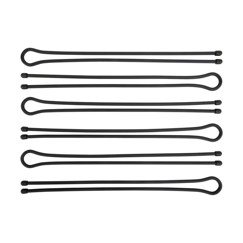 Nite Ize Gear Tie ProPack 32″ 6pk Black - Ascmtools