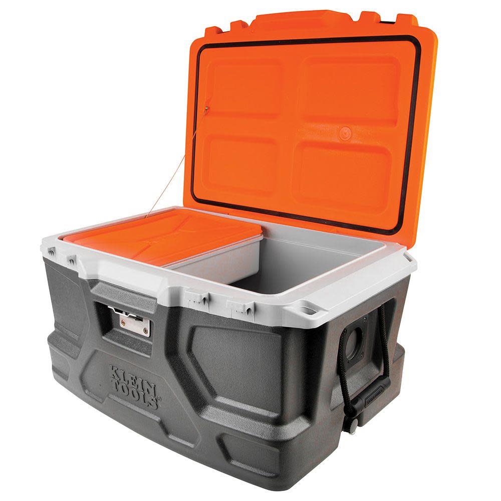 Klein Tools Cooler 48-Quart Ice Cooler Box - Ascmtools