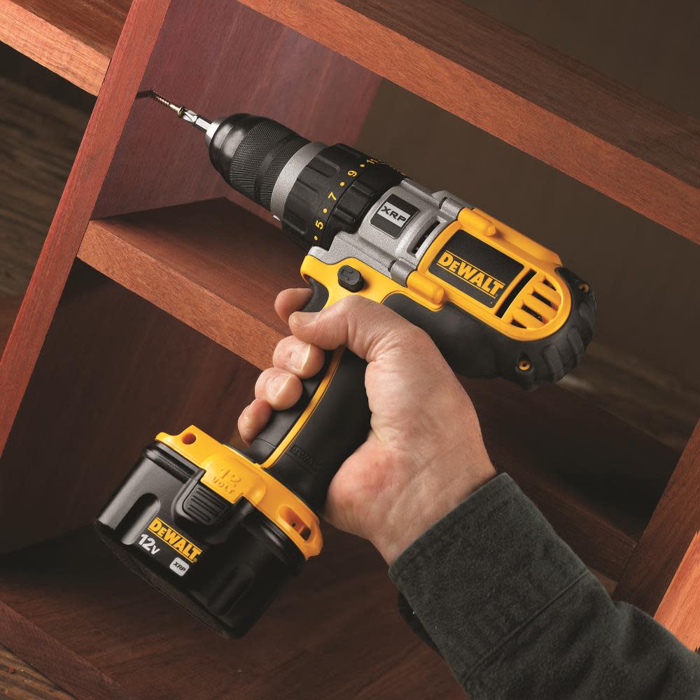 DEWALT 1/2″ 12V CORDLESS XRP Drill/Driver KIT-DCD910KX (DCD910KX) - Ascmtools