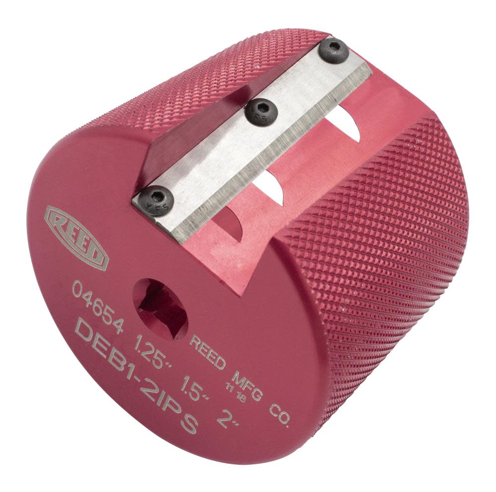 Reed Mfg Deburring Tool for IPS Plastic to 2 In. - Ascmtools