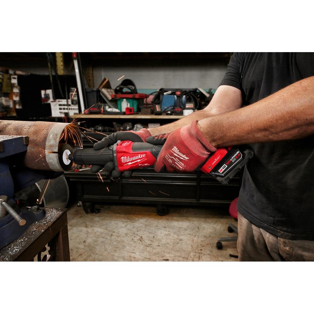 Milwaukee M18 FUEL Braking Die Grinder Paddle Switch Bare Tool - Ascmtools
