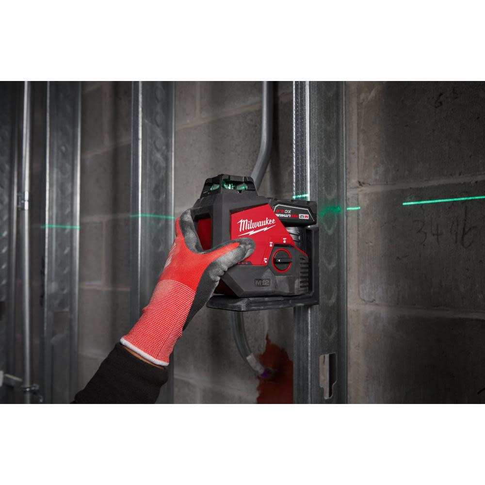 Milwaukee M12 Green 360 Single Plane Laser - Ascmtools