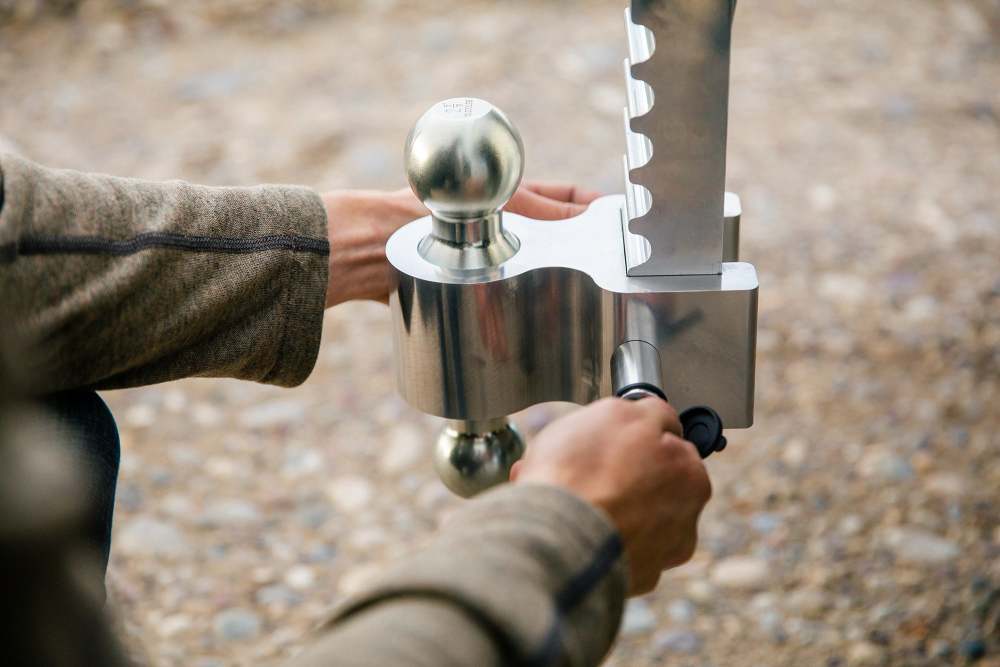 Andersen Hitches 6″ Rapid Hitch Aluminum Adjustable Ball Mount - Ascmtools