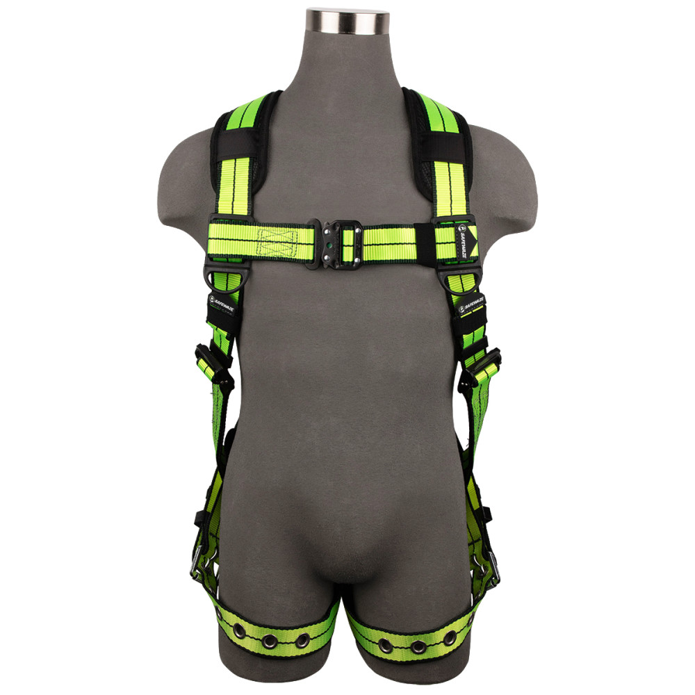 Safewaze L/XL PRO+ Full Body Harness with 1D QC Chest - Ascmtools