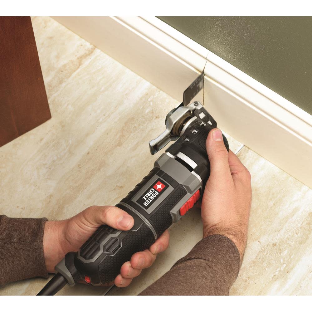 Porter Cable 3.0 Amp Corded Oscillating Multi-Tool Kit with 31 Accessories - Ascmtools