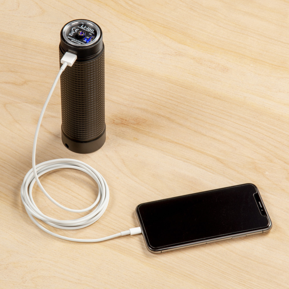 Nite Ize INOVA T11R Rechargeable Tactical Flashlight + Power Bank - Ascmtools