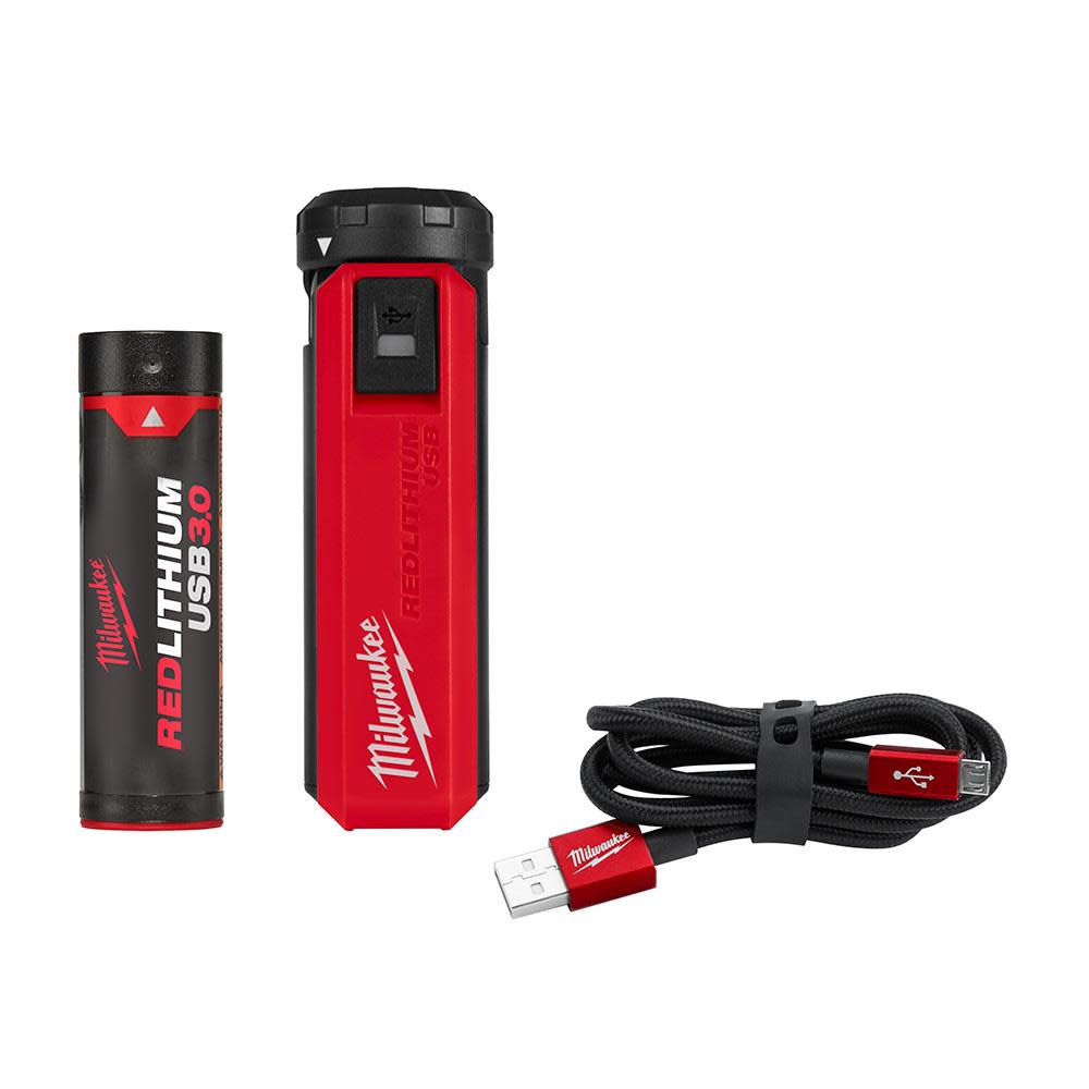 Milwaukee REDLITHIUM USB Charger and Portable Power Source Kit - Ascmtools